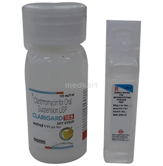 clarigard 125mg syrup 30 ml